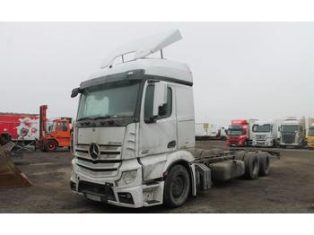 Containerwagen/ Wechselfahrgestell LKW Mercedes-Benz ACTROS 6*2 Euro 5: das Bild 1