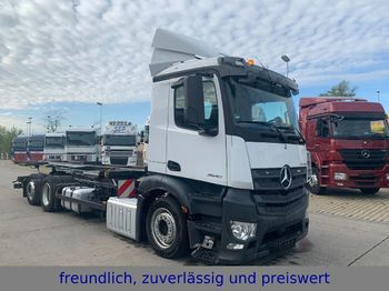 Containerwagen/ Wechselfahrgestell LKW Mercedes-Benz *ANTOS 2540*EURO 6*RETARDER*UMSETZER*LENKACHSE*: das Bild 1