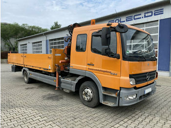 Pritsche LKW, Autokran Mercedes-Benz ATEGO 924 4x2 Euro 4 Pritsche 6 m Kran bis 7,2 m: das Bild 1