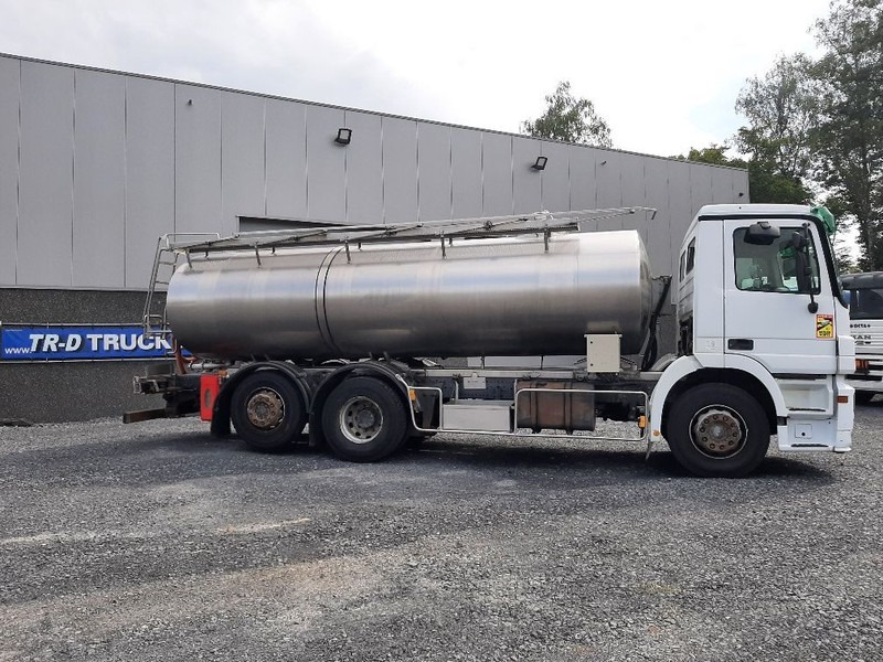 Tankwagen Für die Beförderung von Milch Mercedes-Benz Actros 2536 6X2 - TANK IN INSULATED STAINLESS STEEL 15500L: das Bild 2