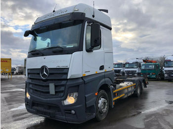 Containerwagen/ Wechselfahrgestell LKW Mercedes-Benz Actros 2543 Euro6  LADEBORDWAN/ Tel. 01712866276: das Bild 1