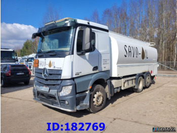 Tankwagen Für die Beförderung von Kraftstoff Mercedes-Benz Actros 2545 - 6x2 - 19m3 - Euro5: das Bild 1