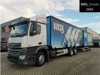 Containerwagen/ Wechselfahrgestell LKW Mercedes-Benz Antos 2542 6x2 /  Lenkachse / Komplett!!!: das Bild 1