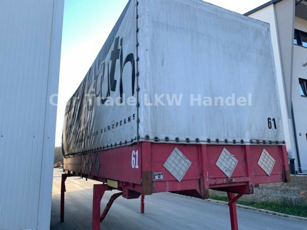 Containerwagen/ Wechselfahrgestell LKW Mercedes-Benz WAP 7,45m Bordwand und Schiebenplane 10Stk.: das Bild 4