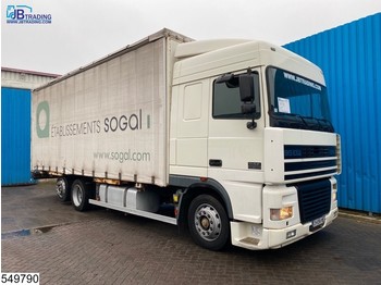 Plane LKW DAF 95 XF 380 6x2, EURO 2, Manual, Retarder, Twistlocks