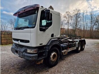 Containerwagen/ Wechselfahrgestell LKW Renault Kerax  6x4: das Bild 1