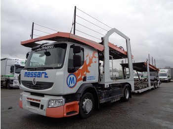 Autotransporter LKW Renault Premium 370, Euro 5, LOHR, Belgium Truck: das Bild 1