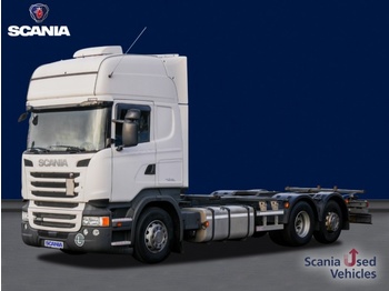 Containerwagen/ Wechselfahrgestell LKW SCANIA R 450 LB6X2MNB: das Bild 1