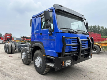 Fahrgestell LKW Für die Beförderung von schwere Technik SINOTRUK HOWO 371 Chassis truck: das Bild 1