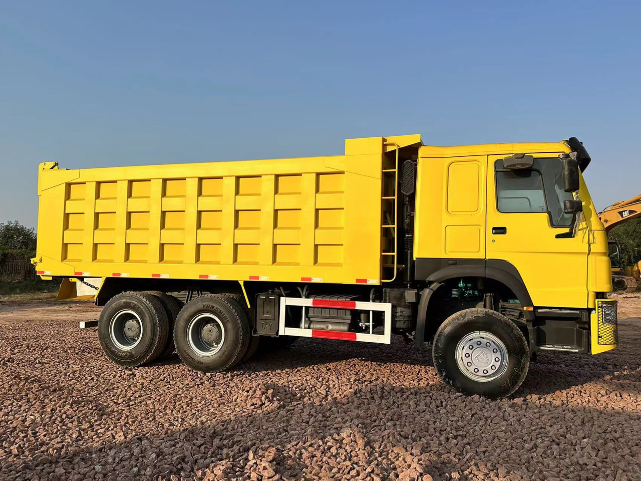 Kipper Für die Beförderung von schwere Technik SINOTRUK Howo Dump truck 371: das Bild 7