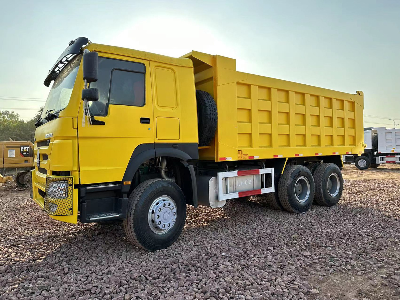 Kipper Für die Beförderung von schwere Technik SINOTRUK Howo Dump truck 371: das Bild 2