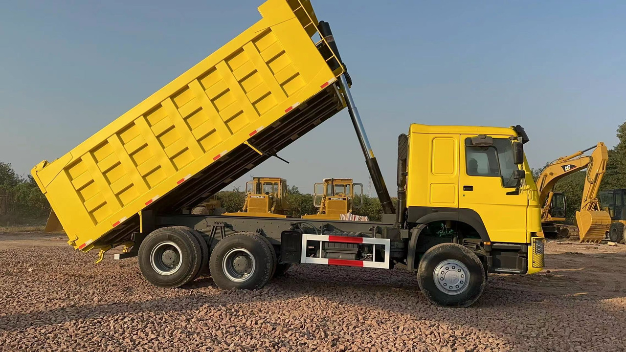 Kipper Für die Beförderung von schwere Technik SINOTRUK Howo Dump truck 371: das Bild 6