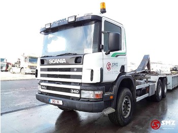 Containerwagen/ Wechselfahrgestell LKW Scania 114 C 340 6x4: das Bild 1