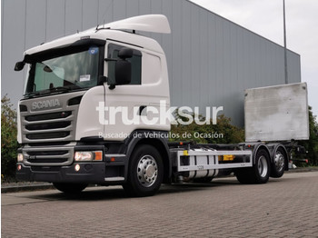 Containerwagen/ Wechselfahrgestell LKW Scania G410: das Bild 1