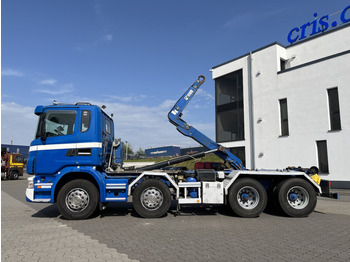 Abrollkipper Scania G440 8x4  Multilift Abrollkipper mit Container: das Bild 5