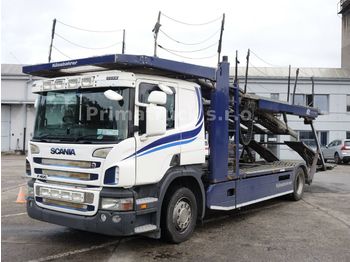 Autotransporter LKW Scania P400 RHD Kassbohrer Supertrans: das Bild 1