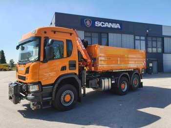 Kipper neu kaufen Scania P 410 B 6x4*4 HA Winterdienst Kommunal Kipper Wechselsystem: das Bild 1