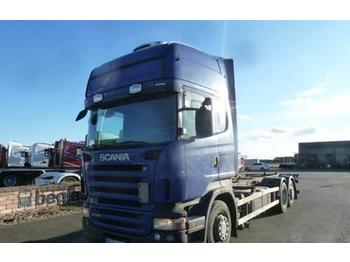 Containerwagen/ Wechselfahrgestell LKW Scania R440: das Bild 1