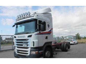 Containerwagen/ Wechselfahrgestell LKW Scania R440LB6X2*4MNA EURO 5: das Bild 1