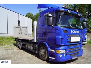 Containerwagen/ Wechselfahrgestell LKW Scania R480: das Bild 1