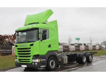 Containerwagen/ Wechselfahrgestell LKW Scania R480LB6X2*4MNB: das Bild 1