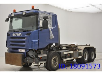 Abrollkipper Scania R480 - 6x4: das Bild 1