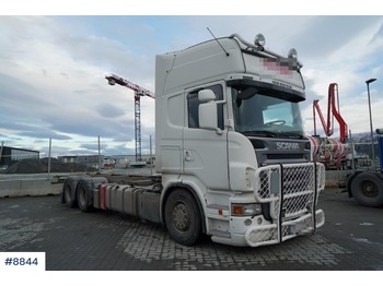 Containerwagen/ Wechselfahrgestell LKW Scania R560: das Bild 1