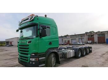 Containerwagen/ Wechselfahrgestell LKW Scania R560LB8X4*4HNB TRIDEM+RETARDER+PTO: das Bild 1