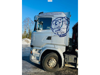 Abrollkipper Scania R580: das Bild 2