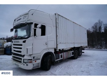 Containerwagen/ Wechselfahrgestell LKW Scania R620: das Bild 1