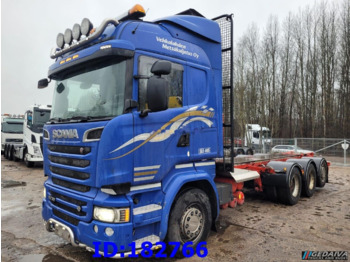 Holztransporter Scania R730 - 8X4 -V8- Euro6 - 3 Pedals: das Bild 1