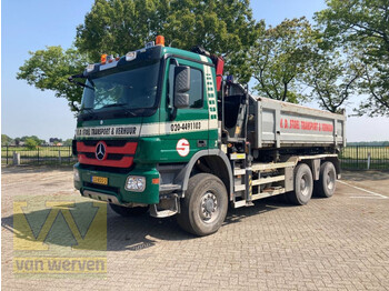 Mercedes-Benz Actros 3344 6x6 Knijper auto - Seil Abrollkipper