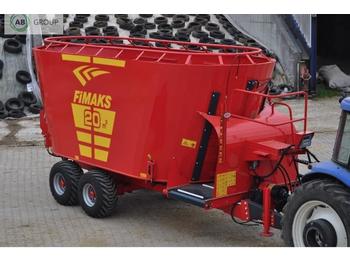Fimaks Futtermischwagen 20m3 FMV 20 F/ feeding mixer / wóz paszowy - Futtermischwagen