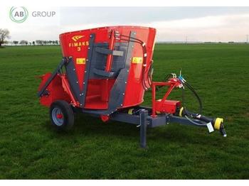 Fimaks Futtermischwagen 3m3 FMV3S/ feeding mixer / wóz paszowy - Futtermischwagen