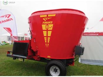 Fimaks Futtermischwagen 8m3/ Mixer feeder/ - Futtermischwagen