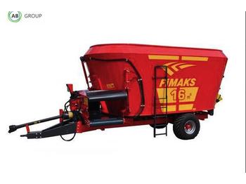 Fimaks Stationäre Futtermisch30m3/Stationary Mixer Feeder FMVS 30m3 - Futtermischwagen