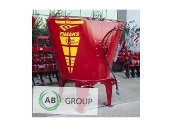  2020 FIMAKS Futtermischwagen 1,5m3/ Mixer feeder / Wóz paszowy 1,5m3/ Стационарный кормораздатчик 1,5 м3/ Véhicule de fourrage FIMAKS 1,5m3 serie ECO/ Carro miscelatore FIMAKS 1,5m3 serie ECO - Fütterungstechnik