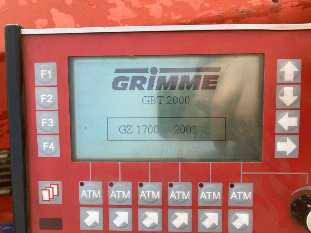 Kartoffelroder Grimme GZ 1700 DL Windrower: das Bild 2