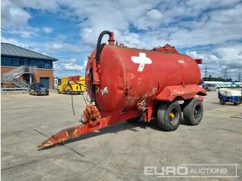  Redrock Single Axle PTO Driven Slurry Tanker - Landwirtschaftlicher Anhänger