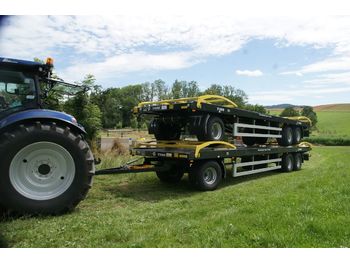 Landwirtschaftlicher Plattformanhänger neu kaufen Metal-Fach Ballenwagen-Plattformanhänger: das Bild 1