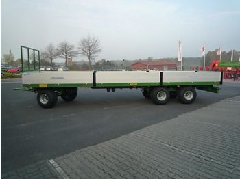 Landwirtschaftlicher Plattformanhänger neu kaufen Pronar 3-achs Plattformwagen mit Alu-Bordwände TO 23, 1: das Bild 1