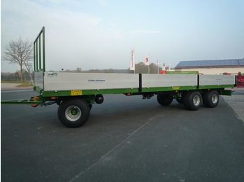 Landwirtschaftlicher Plattformanhänger neu kaufen Pronar 3-achs Plattformwagen mit Alu-Bordwände TO 26, 1: das Bild 1
