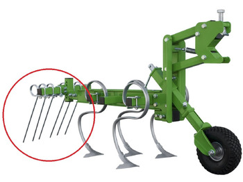 BOMET HERSE ETRILLE RACLEUSE POUR BINEUSE 4 RANGS NEMBUS - Technik für Bodenbearbeitung