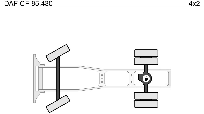 Sattelzugmaschine DAF CF 85.430: das Bild 11