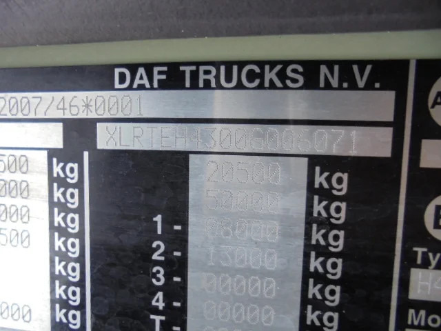 Sattelzugmaschine DAF XF 410 EUR6: das Bild 17