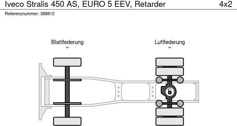 Sattelzugmaschine Iveco Stralis 450 AS, EURO 5 EEV, Retarder: das Bild 11