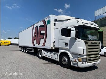 Sattelzugmaschine SCANIA SCANIA LAMBERET R 500 + SEMIRIMORCHIO LAMBERET FRIGO GRUPPO TERMOKING SL-200e R 500 + SEMIRIMORCHIO LAMBERET FRIGO GRUPPO TERMOKING SL-200e SEMIRIMORCHIO FRIGO GRUPPO TERMOKING SL-200e