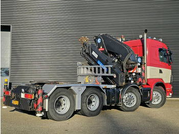Sattelzugmaschine Scania R164.480 V8 / 8x4 / EFFER 72 t/m CRANE / KRAN: das Bild 3
