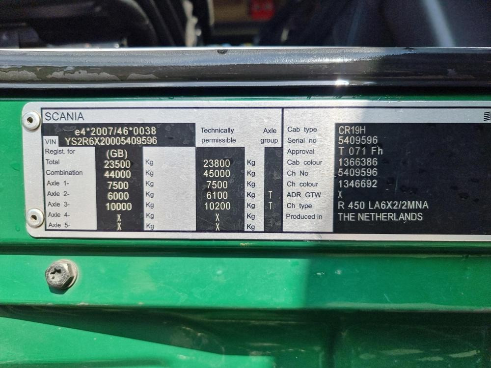 Sattelzugmaschine Scania R450 hiline: das Bild 10