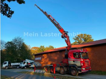 Sattelzugmaschine Scania R500  Fassi F 900 XP 27,6 m -1800 kg  Seilwinde: das Bild 1